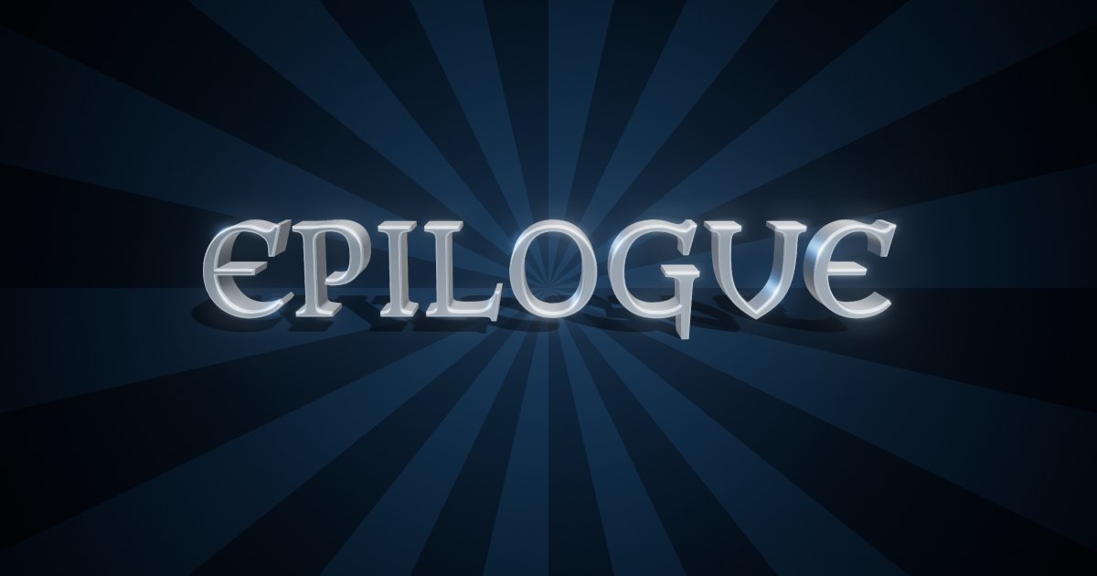 Epilogue 3D text effect