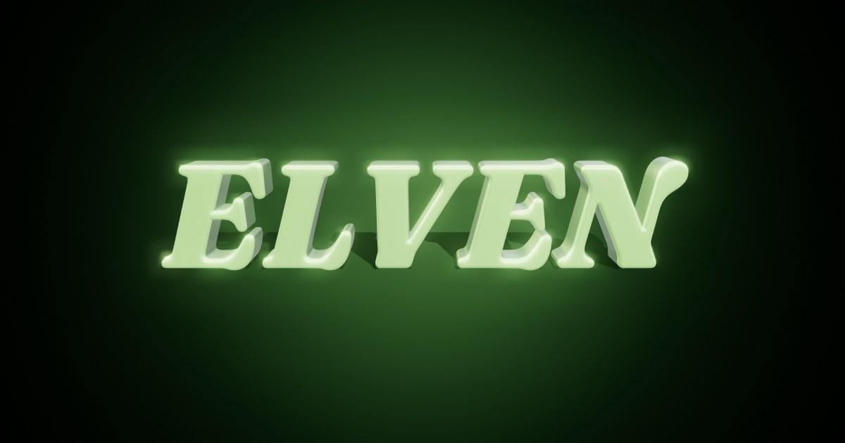 Enchanted Forest 3D text effect
