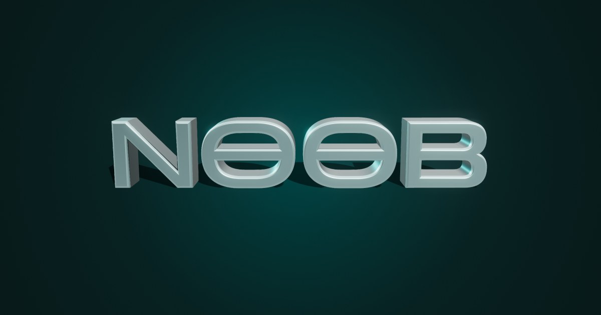 Noob 3D text effect