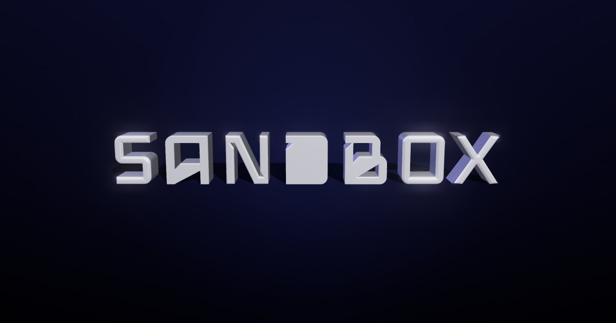 Sandbox 3D text effect
