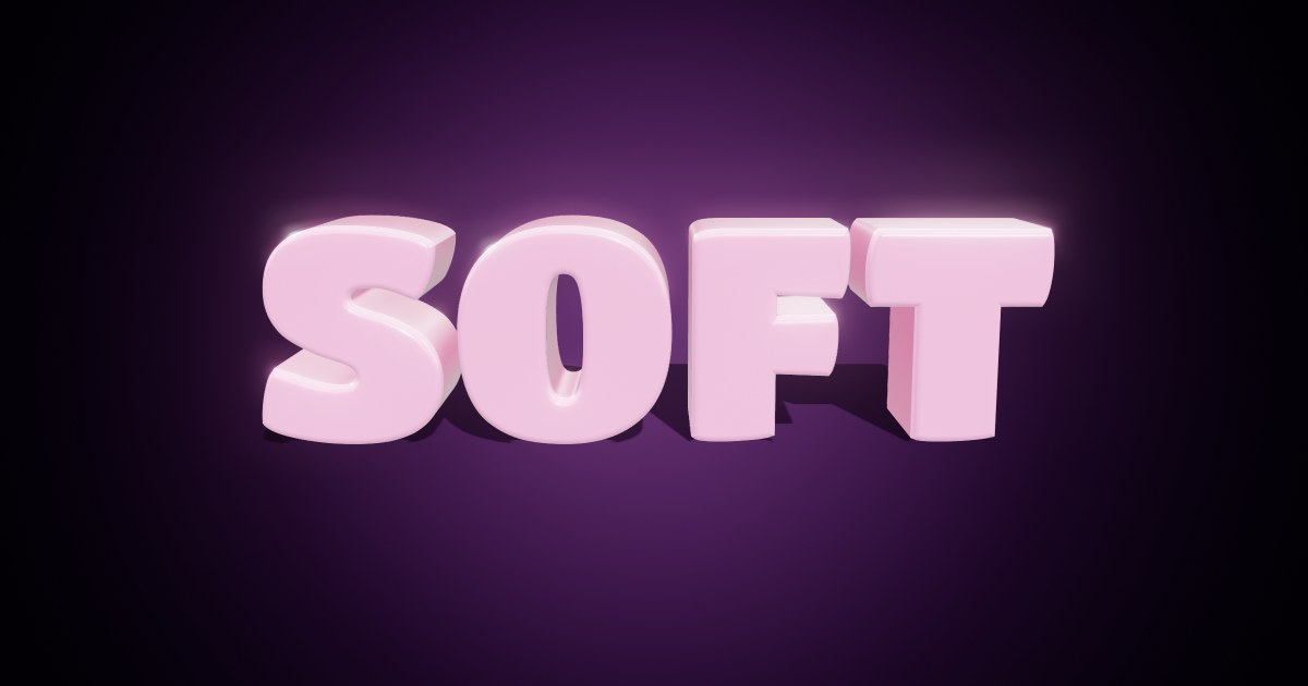 Inflated Pink 3D text effect