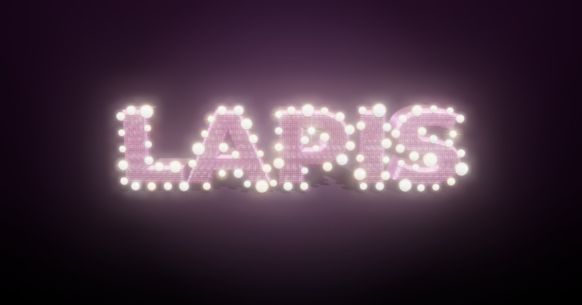 Lapis 3D text effect