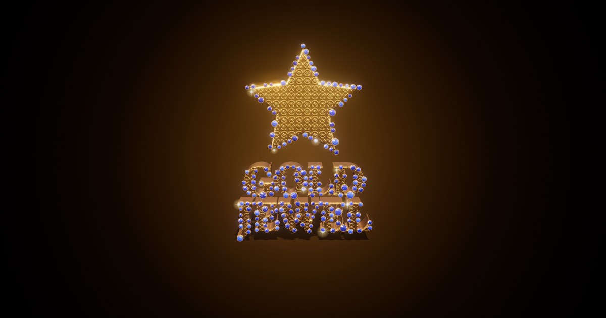 Sapphire Star 3D text effect