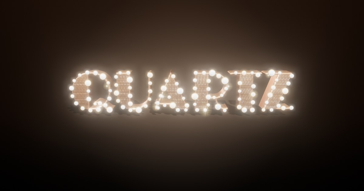 Quartz 3D text effect