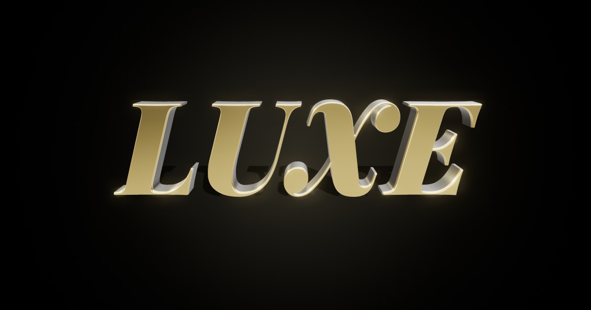 Black Label 3D text effect