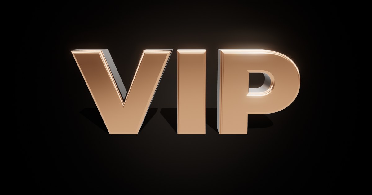 Vip 3D text effect
