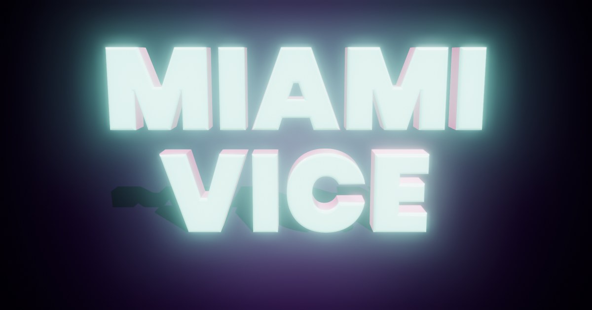 Coastal Pastel 3D text effect