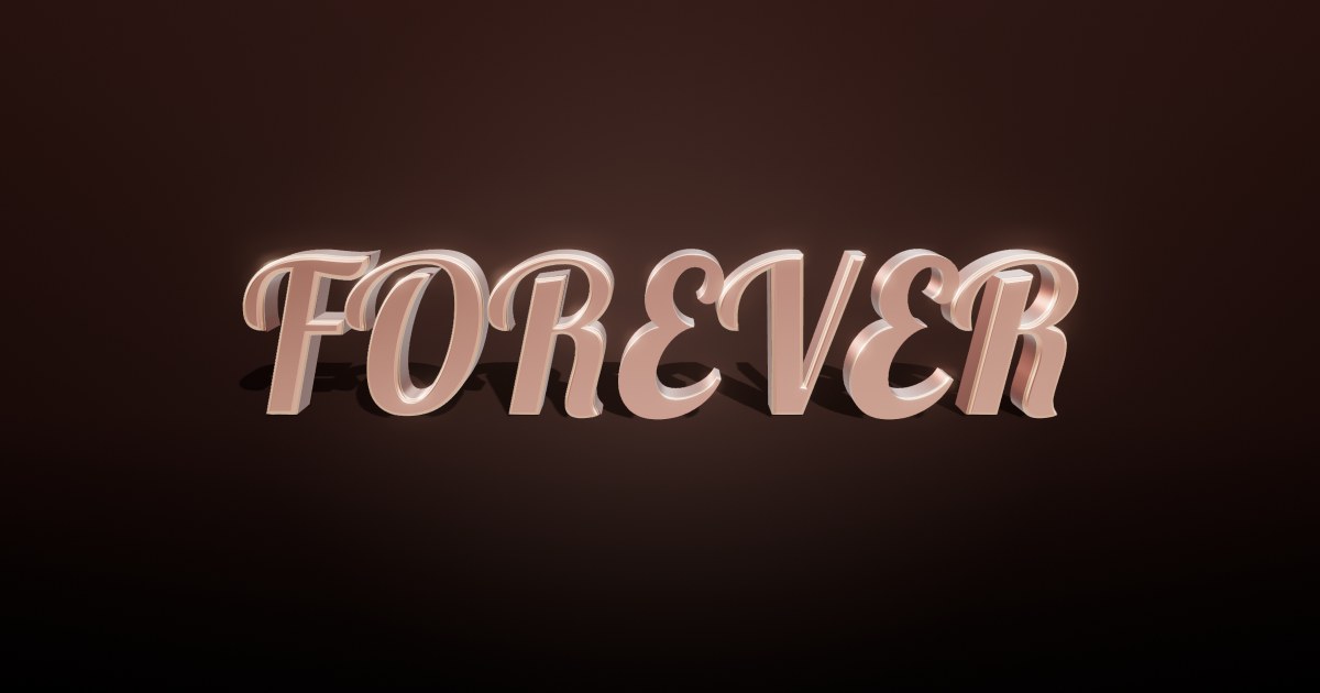 Wedding Rose 3D text effect