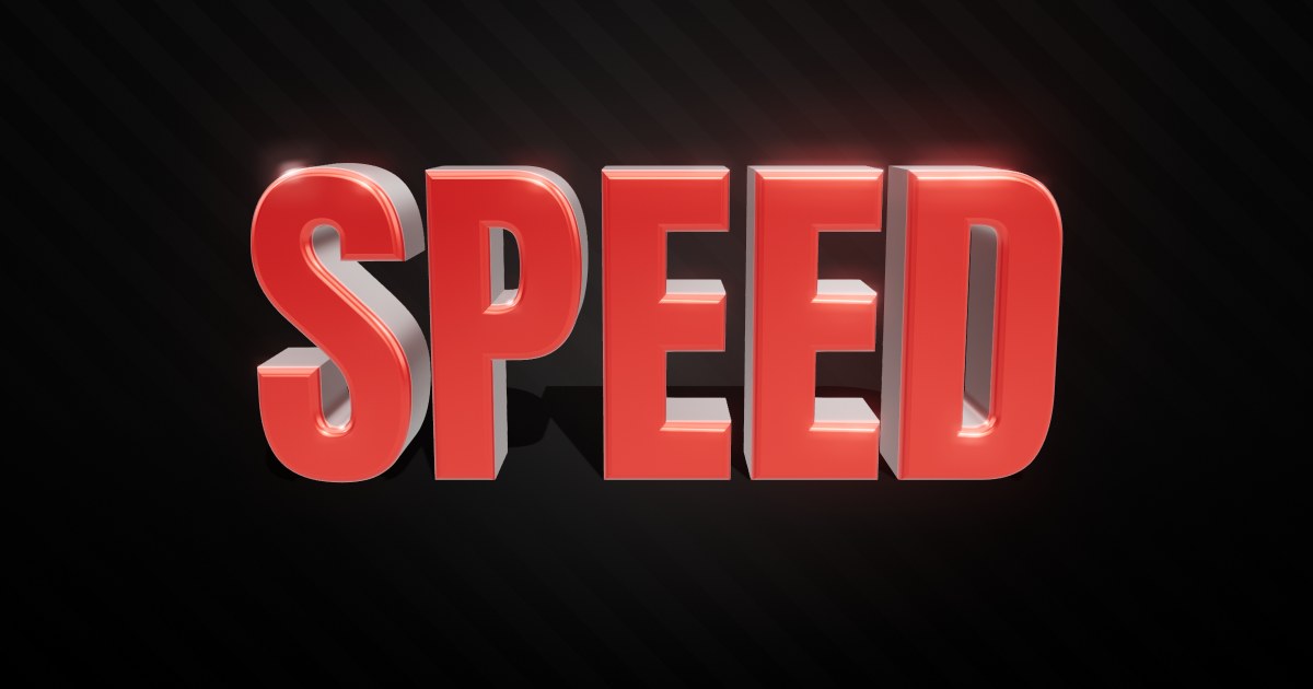 Speed Racer 3D text effect