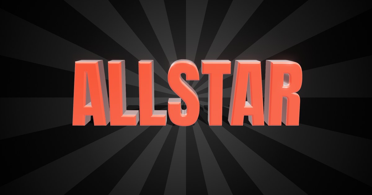 Allstar 3D text effect